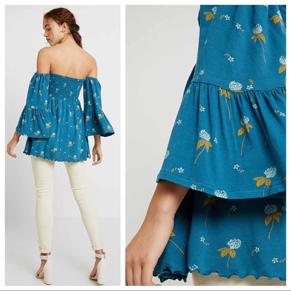 NWT Free People Lana Off The Shoulder Tunic - Picture 3 of 8